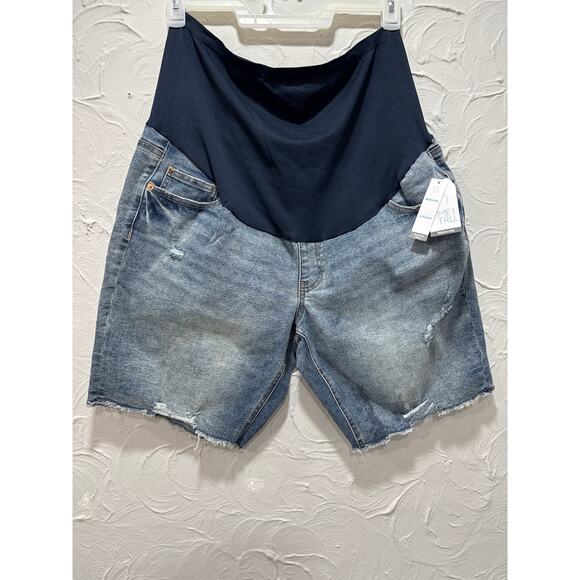 Time and Tru Maternity Jeans Shorts - Size: XXL - Picture 1 of 6